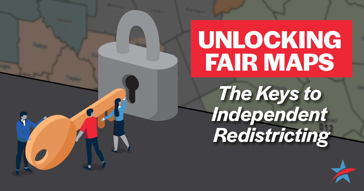 Unlocking Fair Maps Report Cover Image